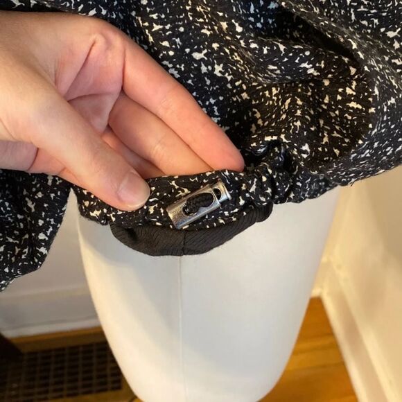 Women's Express Design Studio Peplum Sleeve Jacket - Picture 8 of 8